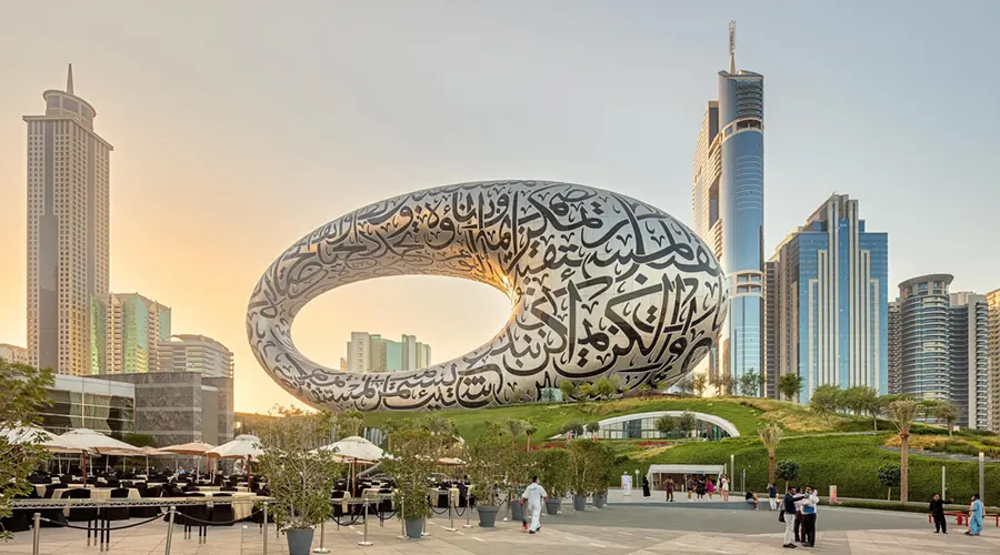 بازدید از موزه آینده دبی