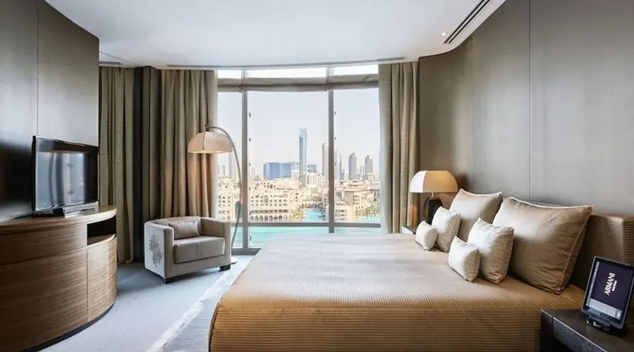 قیمت اتاق های هتل های 5 ستاره دبی