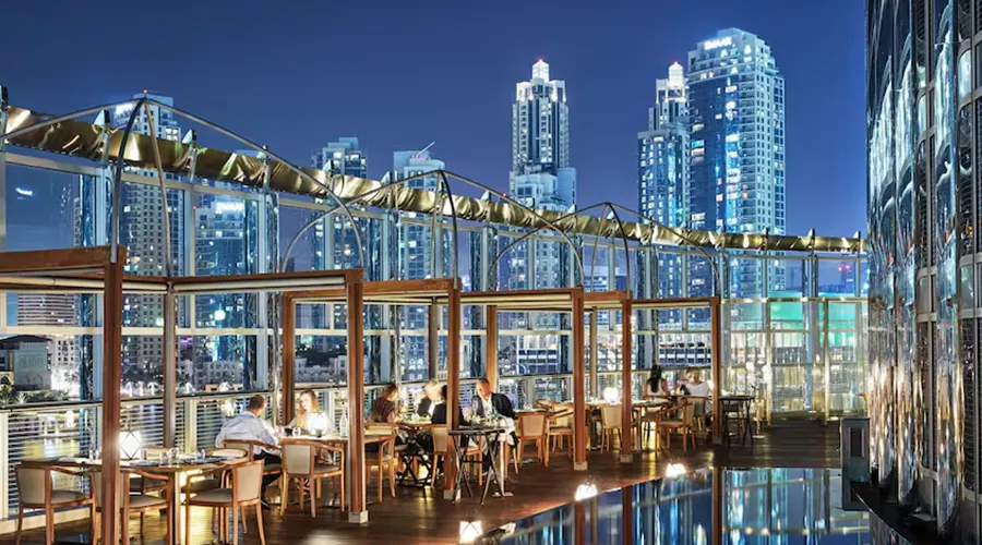 رستوران های لوکس هتل های 5 ستاره دبی