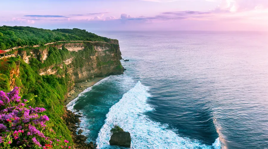 نمایی از جزایر کوچک اندونزی