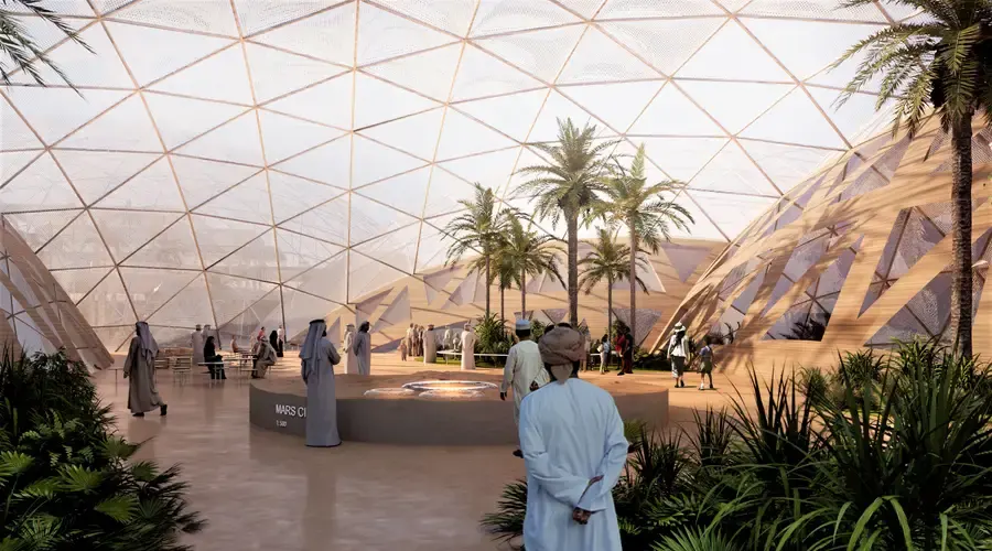 امکانات شهر مریخ دبی