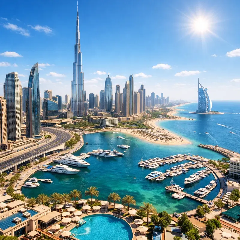 بررسی کامل تور لاکچری دبی از اصفهان