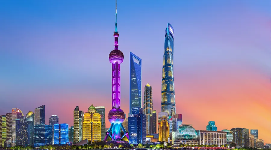 ساختمانهای مدرن شانگهای
