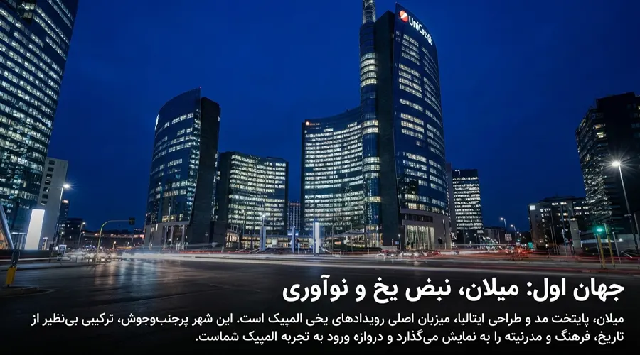 سفر به میلان برای المپیک زمستانی ۲۰۲۶