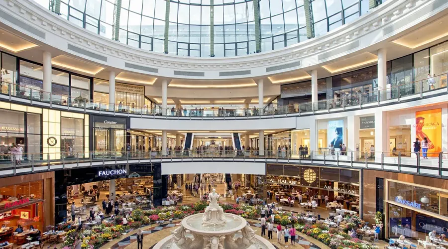 مرکز خرید های لوکس و تفریحی دبی