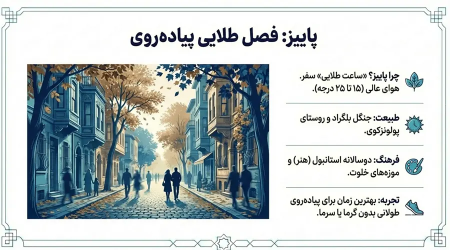 سفر به استانبول در پاییز